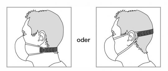 Maskenhalter - draeger + heerhorst